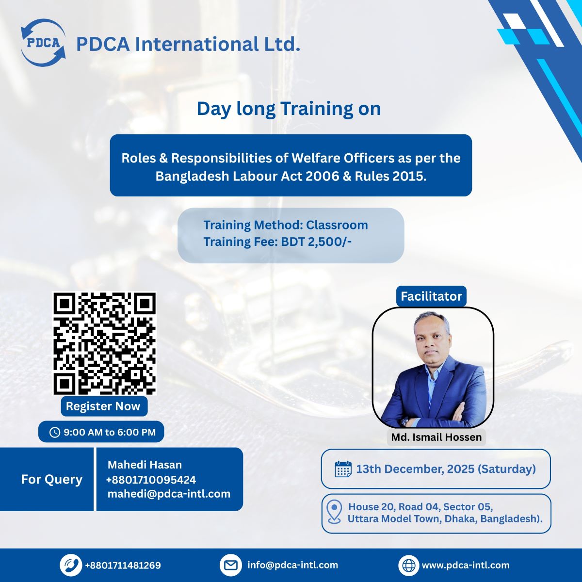 Day-long Training on the Roles and Respo...